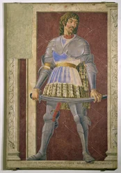 Pippo Spano (1369-1426) aus der Villa Carducci Serie berühmter Männer und Frauen, ca. 1450